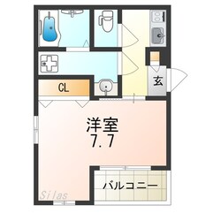 河内松原駅 徒歩8分 3階の物件間取画像
